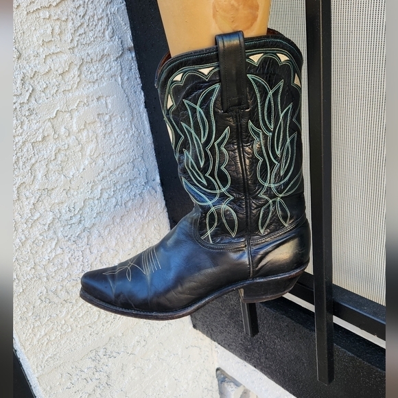 Pee Wee Boots 1950s Acme cowboy rockabilly western - Picture 1 of 16
